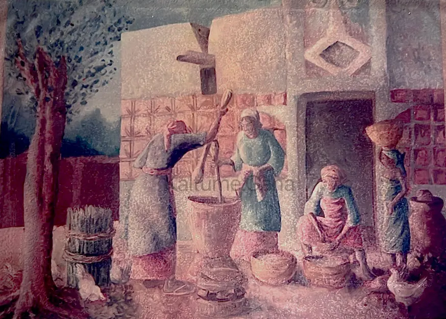 Painting artwork by Kaltume Gana